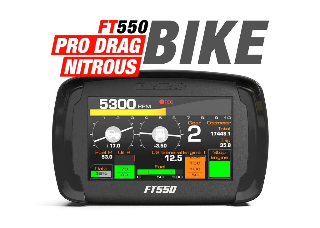 FT550 Pro Drag Bike Nitrous