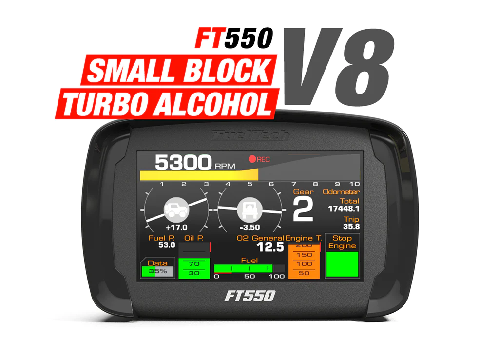 FT550 V8 Small Block Turbo Alcohol