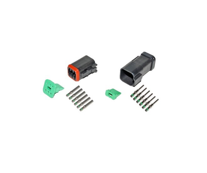 Deutsch Connector 6-Pin Black